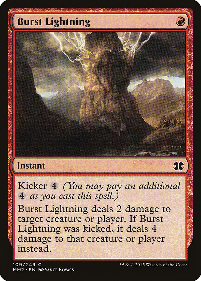 Burst Lightning [Modern Masters 2015] | Gamers Paradise