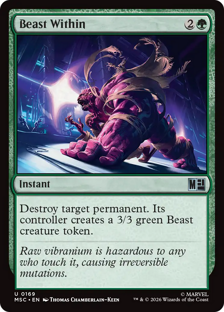 Beast Within [Marvel Super Heroes Commander] | Gamers Paradise