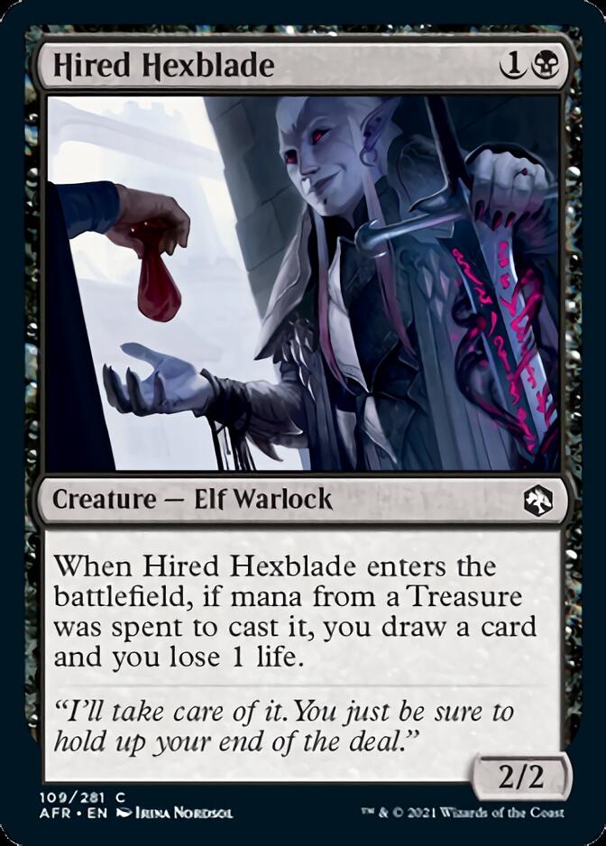 Hired Hexblade [Dungeons & Dragons: Adventures in the Forgotten Realms] | Gamers Paradise