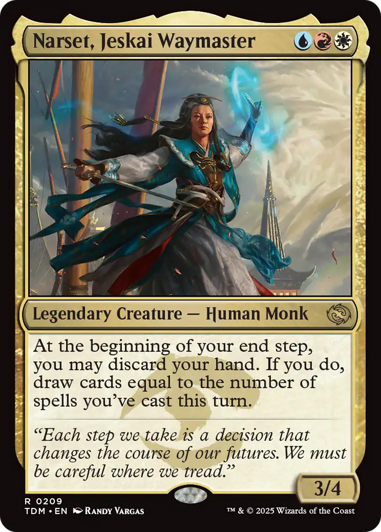 Narset, Jeskai Waymaster [Tarkir: Dragonstorm] | Gamers Paradise