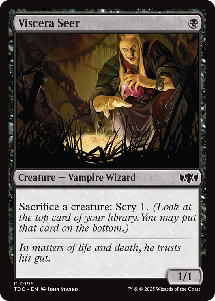 Viscera Seer [Tarkir: Dragonstorm Commander] | Gamers Paradise