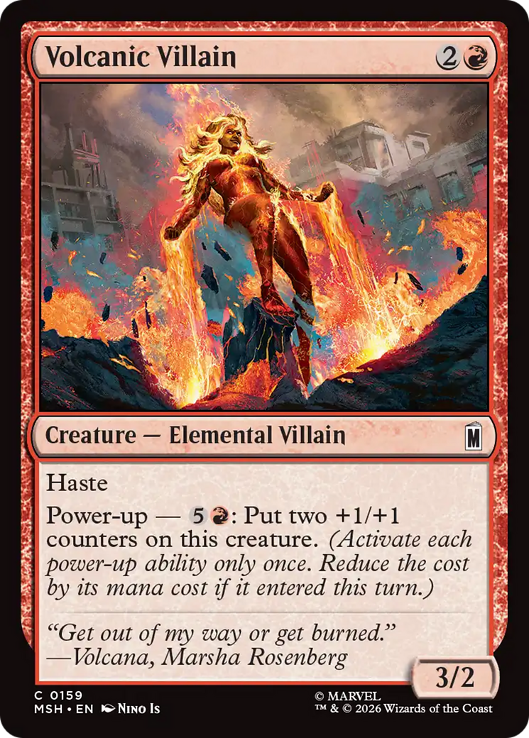Volcanic Villain [Marvel Super Heroes] | Gamers Paradise