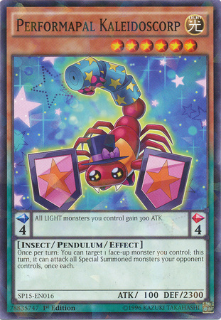 Performapal Kaleidoscorp [SP15-EN016] Shatterfoil Rare | Gamers Paradise