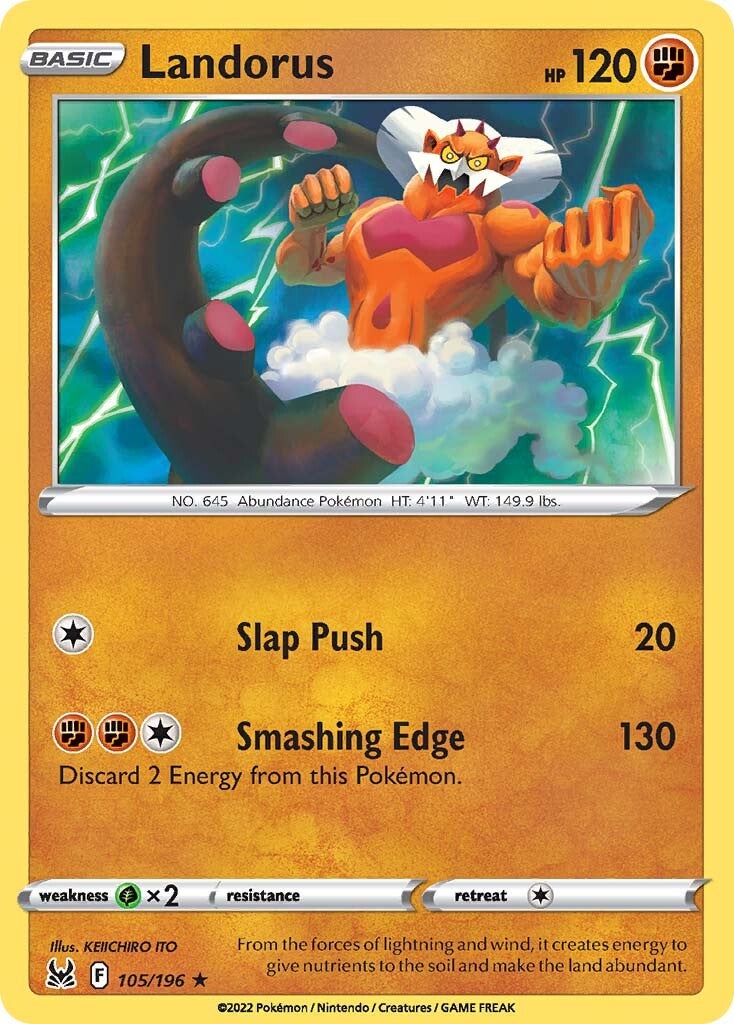Landorus (105/196) [Sword & Shield: Lost Origin] | Gamers Paradise