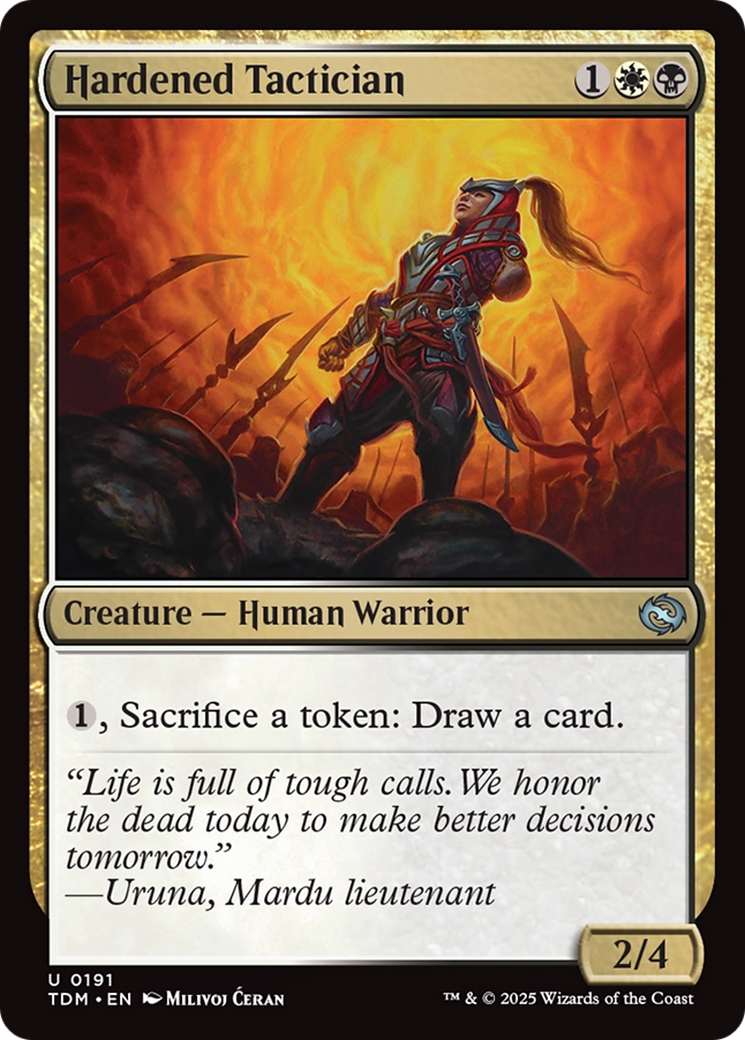 Hardened Tactician [Tarkir: Dragonstorm] | Gamers Paradise