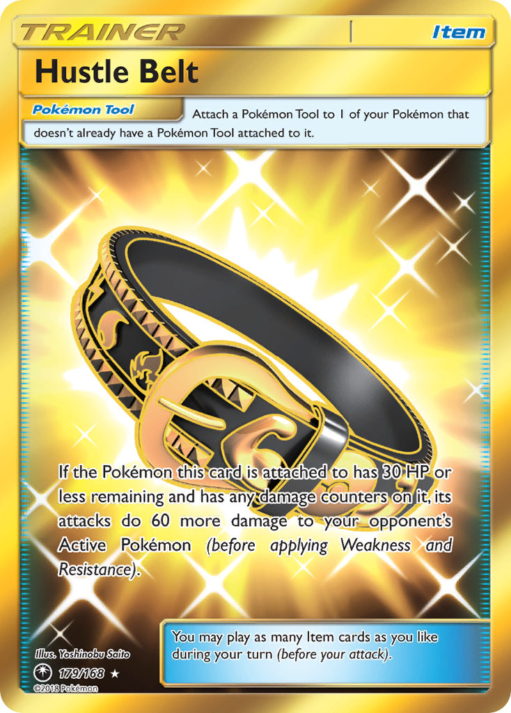 Hustle Belt (179/168) [Sun & Moon: Celestial Storm] | Gamers Paradise