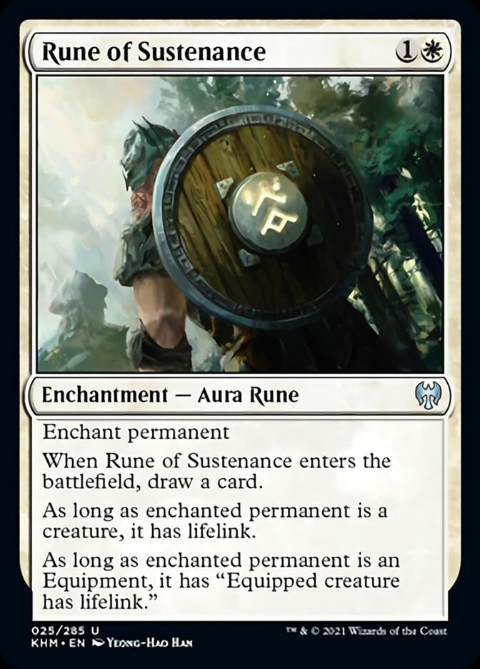 Rune of Sustenance [Kaldheim] | Gamers Paradise