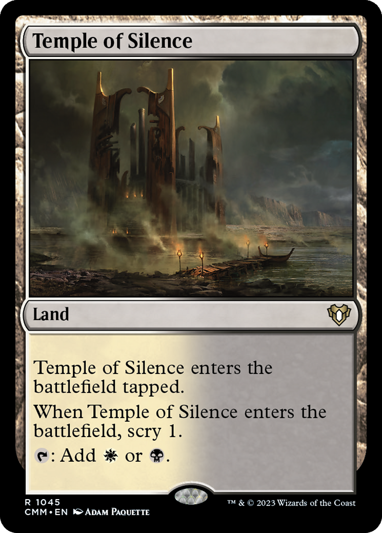 Temple of Silence [Commander Masters] | Gamers Paradise