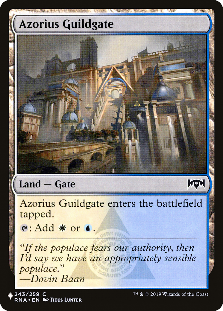 Azorius Guildgate [The List] | Gamers Paradise