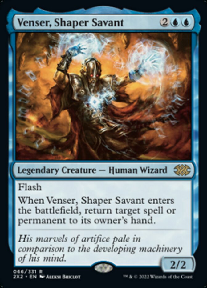 Venser, Shaper Savant [Double Masters 2022] | Gamers Paradise