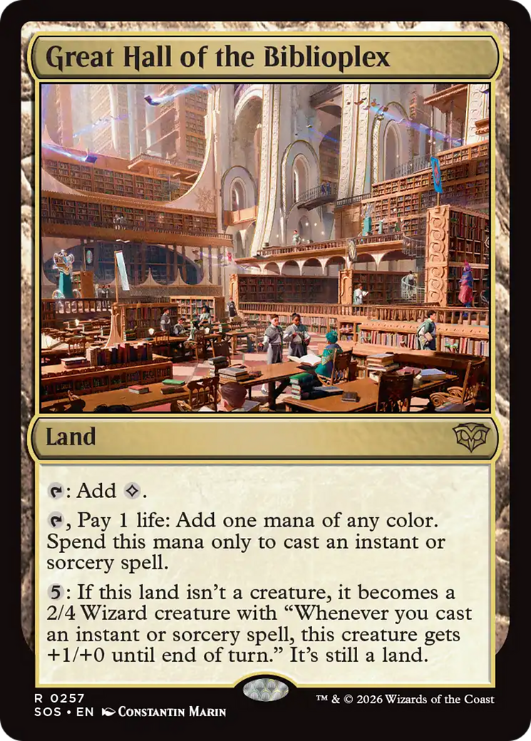 Great Hall of the Biblioplex [Secrets of Strixhaven] | Gamers Paradise