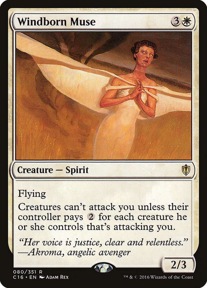 Windborn Muse [Commander 2016] | Gamers Paradise