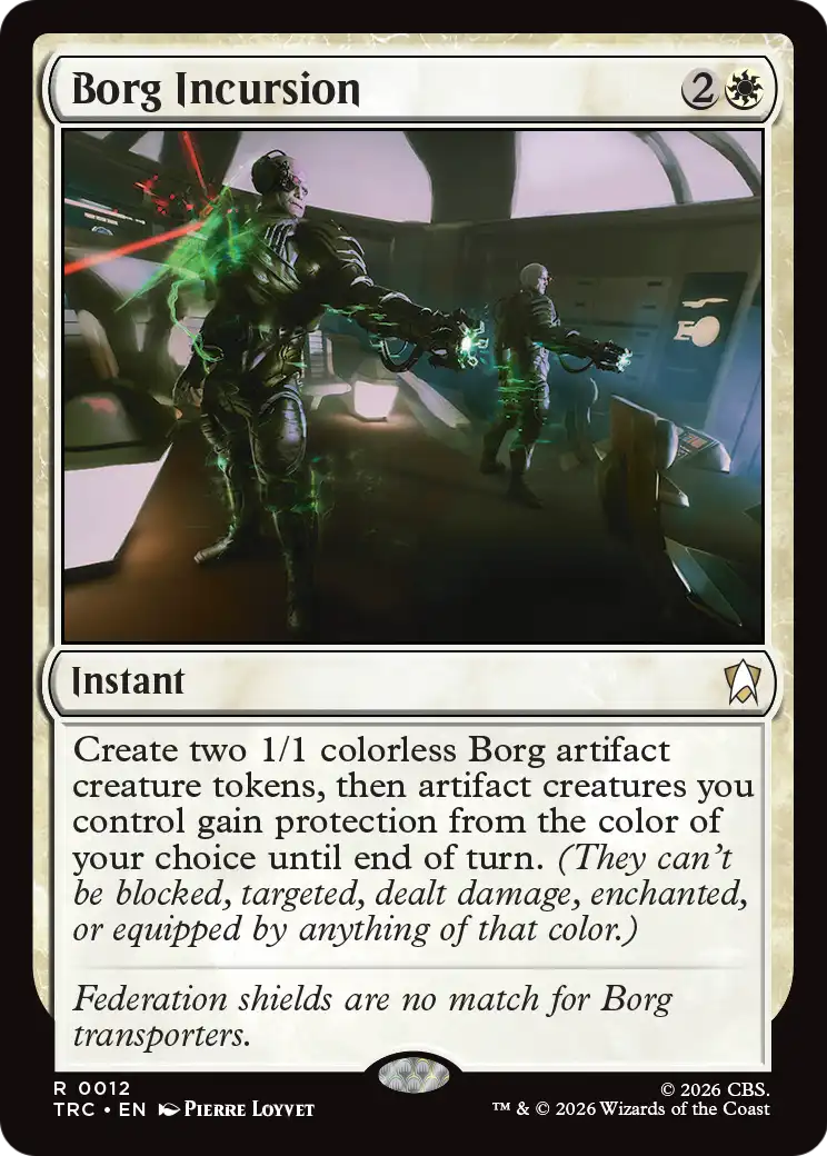 Borg Incursion (Surge Foil) [Star Trek Commander] | Gamers Paradise