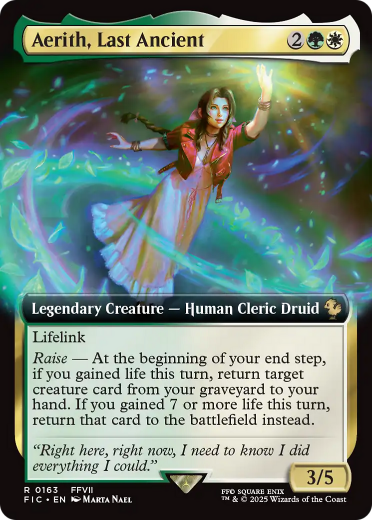 Aerith, Last Ancient (Extended Art) [FINAL FANTASY Commander] | Gamers Paradise