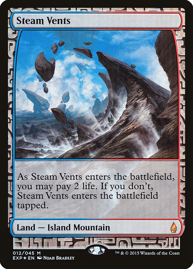 Steam Vents [Zendikar Expeditions] | Gamers Paradise