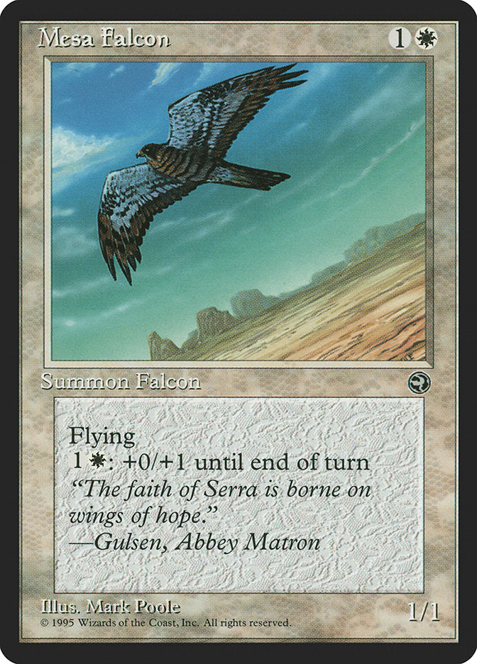 Mesa Falcon (Gulsen Flavor Text) [Homelands] | Gamers Paradise