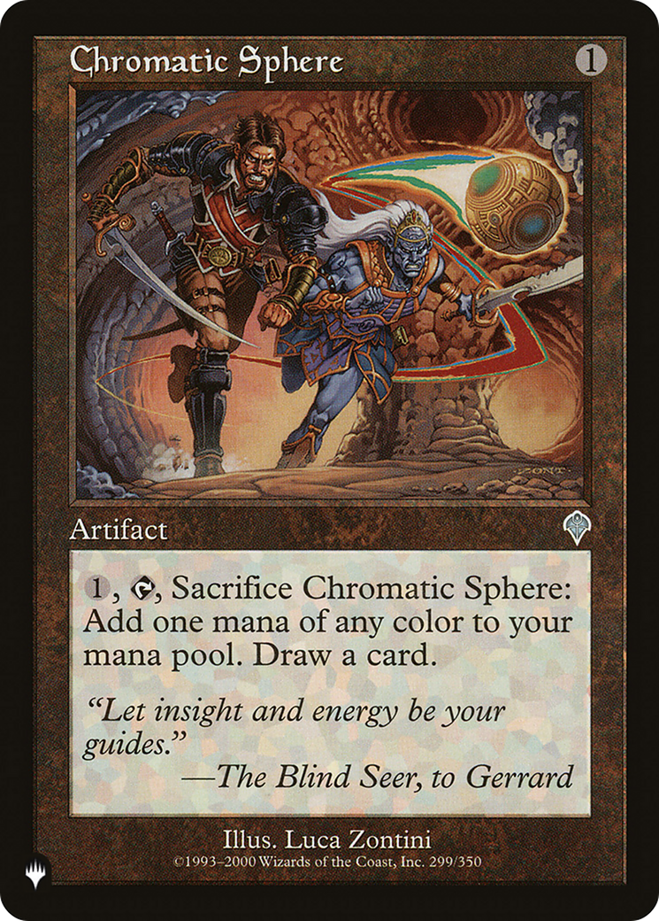 Chromatic Sphere [The List Reprints] | Gamers Paradise