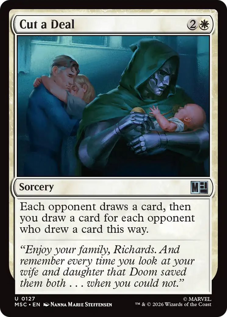 Cut a Deal (Surge Foil) [Marvel Super Heroes Commander] | Gamers Paradise