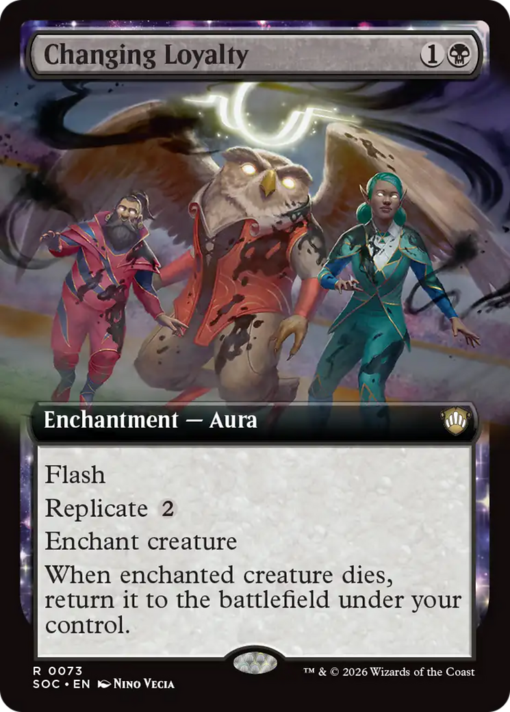 Changing Loyalty (Extended Art) [Secrets of Strixhaven Commander] | Gamers Paradise