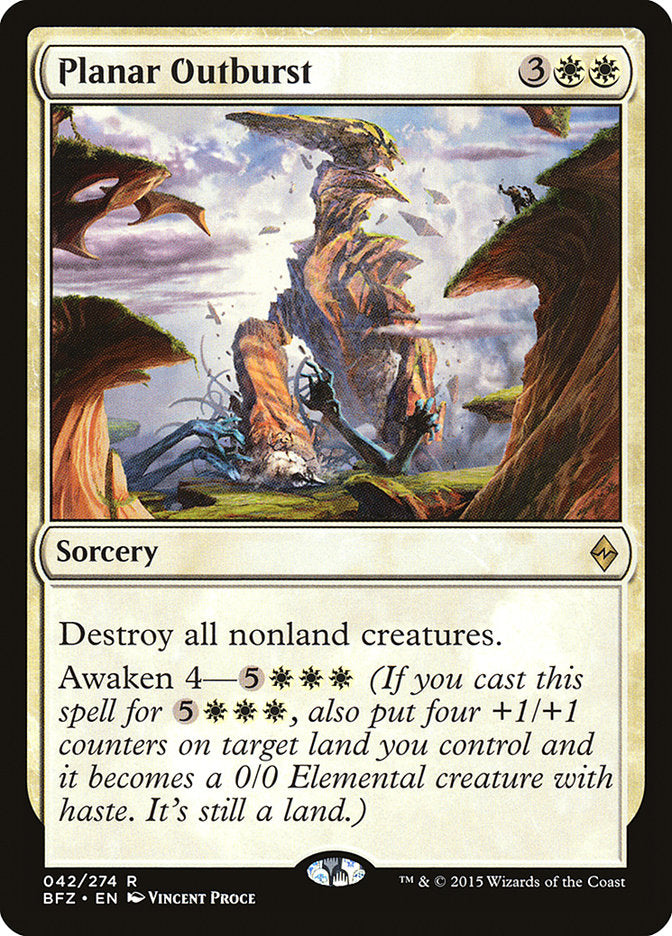 Planar Outburst [Battle for Zendikar] | Gamers Paradise