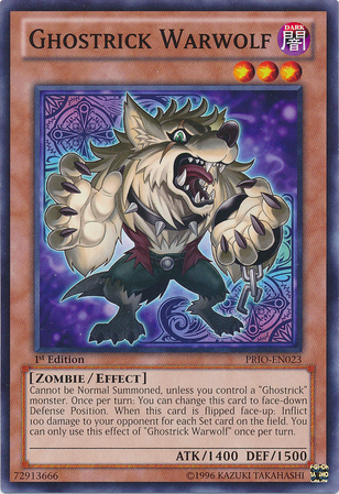 Ghostrick Warwolf [PRIO-EN023] Common | Gamers Paradise