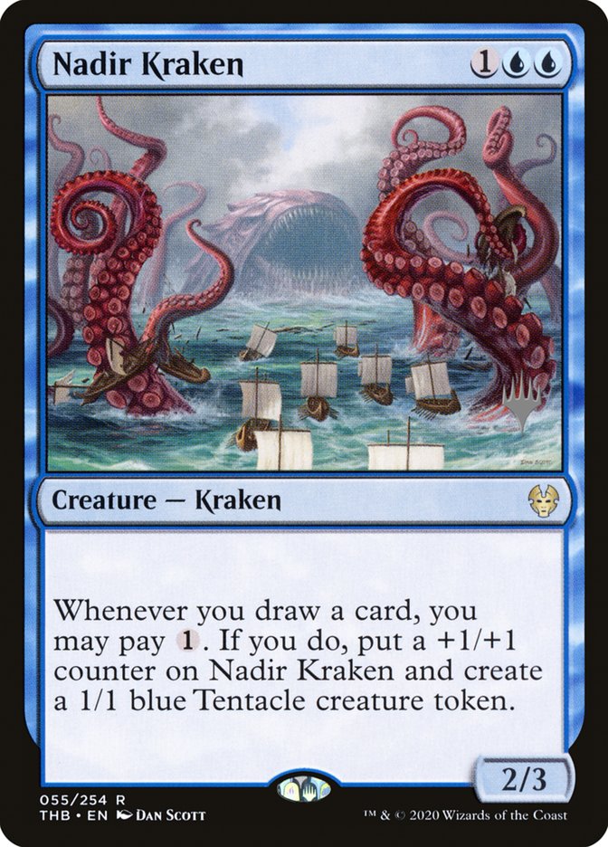 Nadir Kraken (Promo Pack) [Theros Beyond Death Promos] | Gamers Paradise