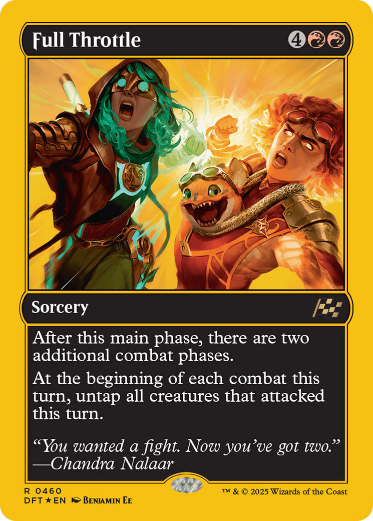 Full Throttle (First-Place Foil) [Aetherdrift] | Gamers Paradise