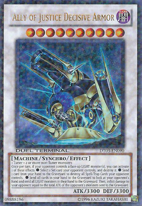 Ally of Justice Decisive Armor [DT03-EN090] Ultra Rare | Gamers Paradise