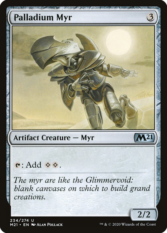 Palladium Myr [Core Set 2021] | Gamers Paradise