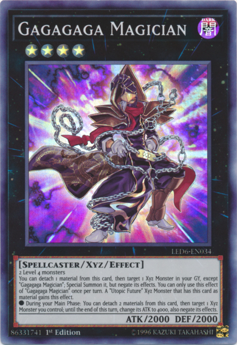 Gagagaga Magician [LED6-EN034] Super Rare | Gamers Paradise