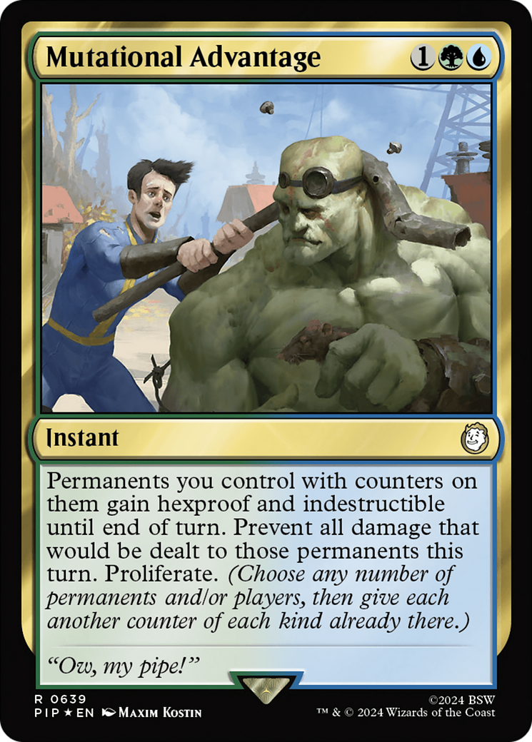 Mutational Advantage (Surge Foil) [Fallout] | Gamers Paradise