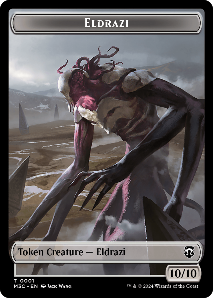 Eldrazi // Spirit Double-Sided Token [Modern Horizons 3 Commander Tokens] | Gamers Paradise