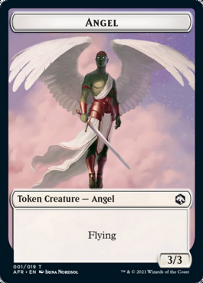 Angel Token [Dungeons & Dragons: Adventures in the Forgotten Realms Tokens] | Gamers Paradise