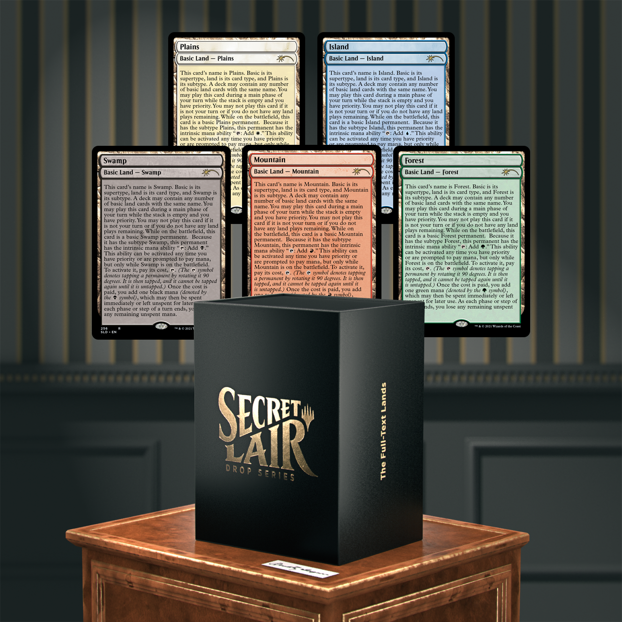 Secret Lair: Drop Series - The Full-Text Lands | Gamers Paradise