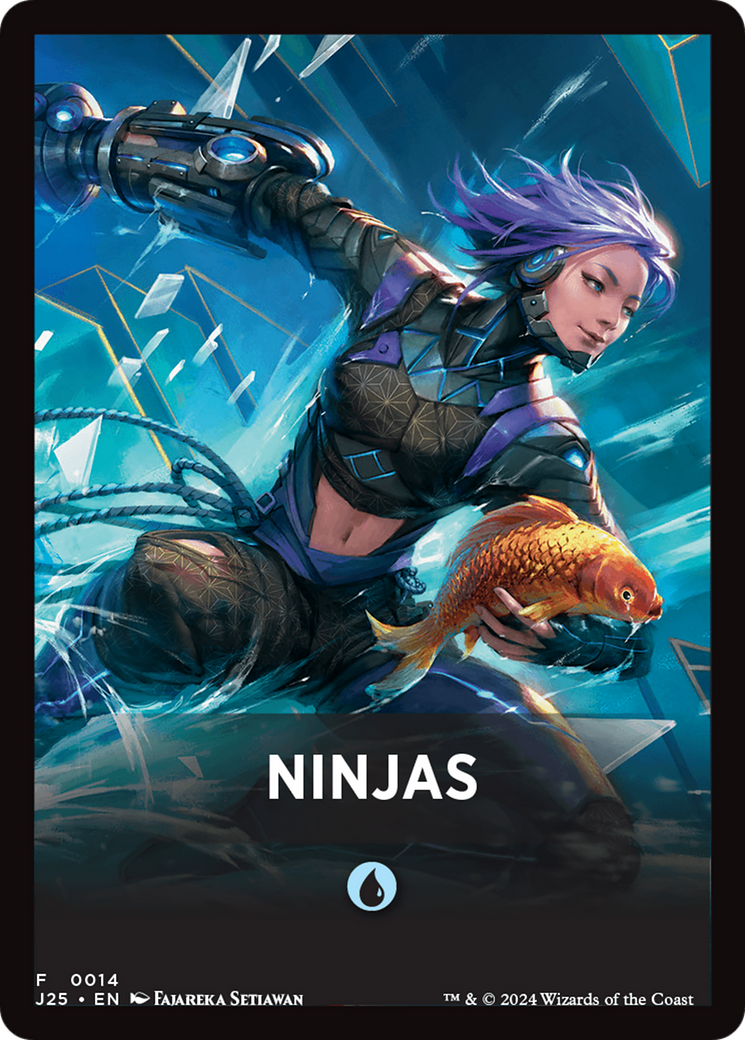 Ninjas Theme Card [Foundations Jumpstart Front Cards] | Gamers Paradise