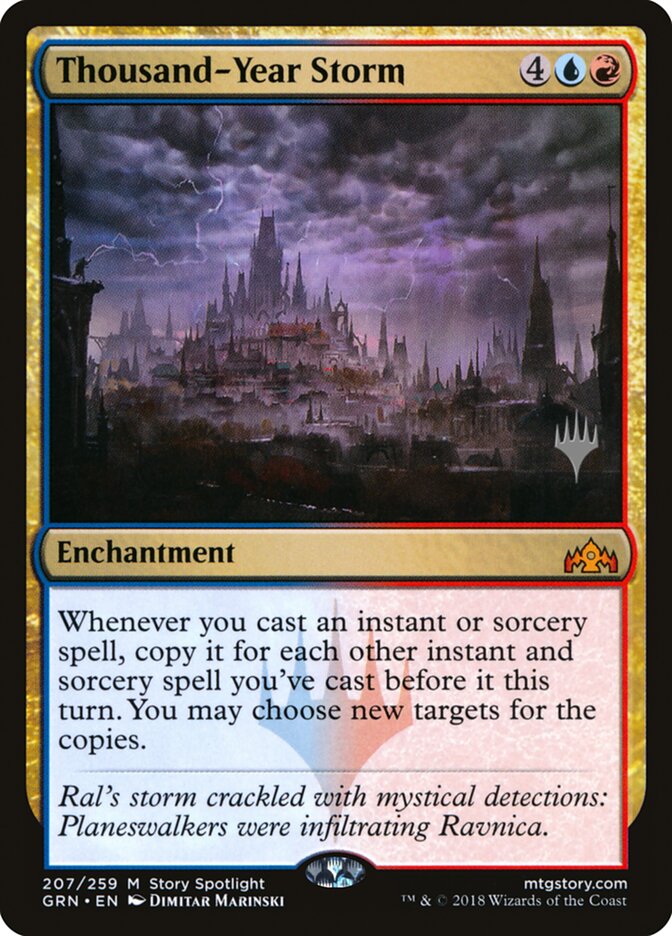 Thousand-Year Storm (Promo Pack) [Guilds of Ravnica Promos] | Gamers Paradise