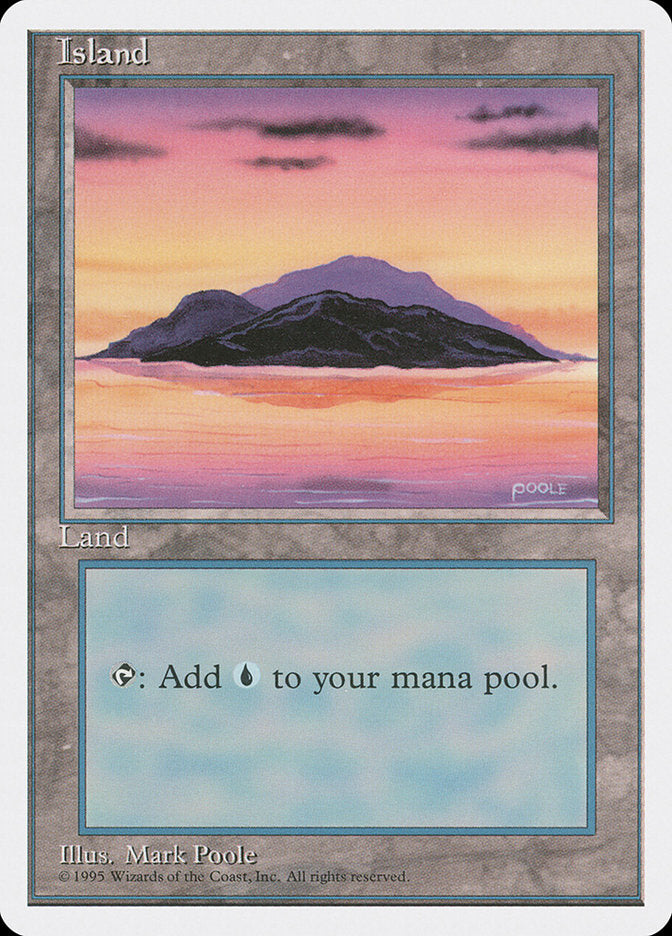 Island (Sunset / Signature on Right) [Fourth Edition] | Gamers Paradise