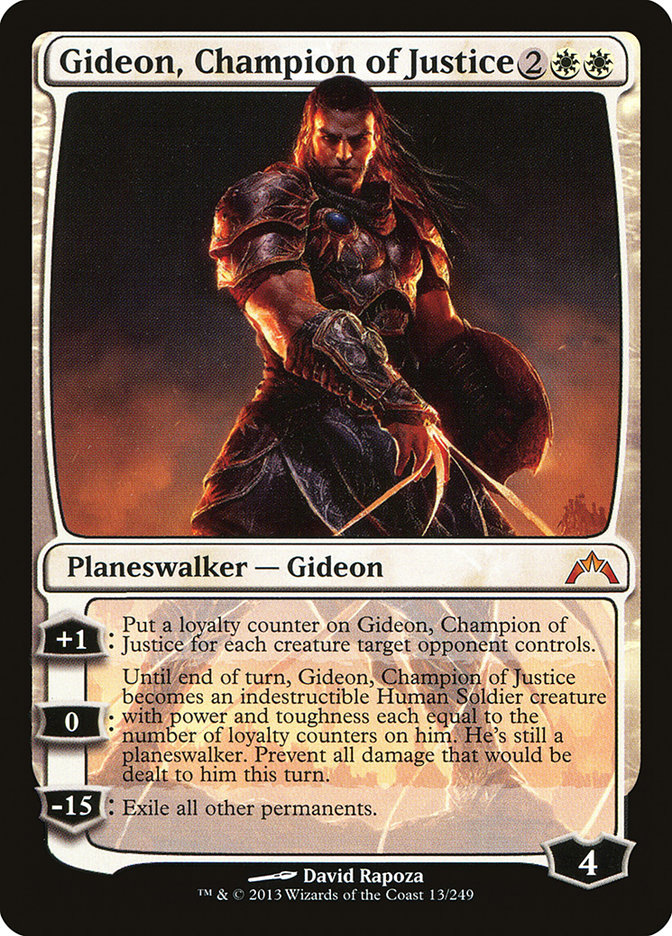 Gideon, Champion of Justice [Gatecrash] | Gamers Paradise