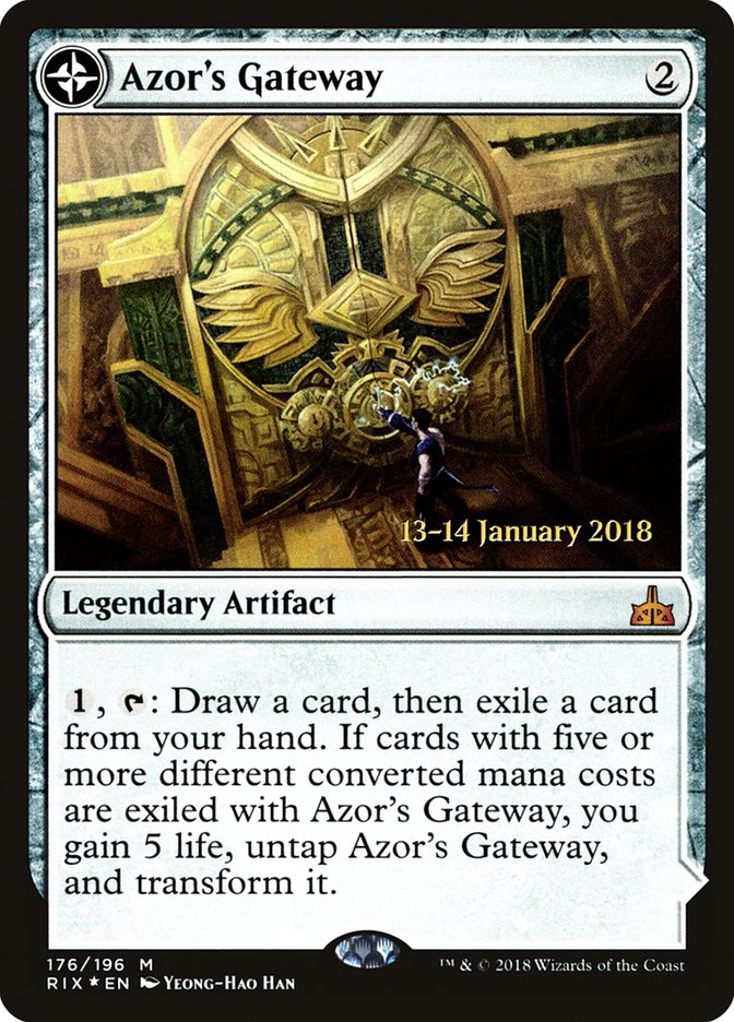 Azor's Gateway // Sanctum of the Sun [Rivals of Ixalan Prerelease Promos] | Gamers Paradise