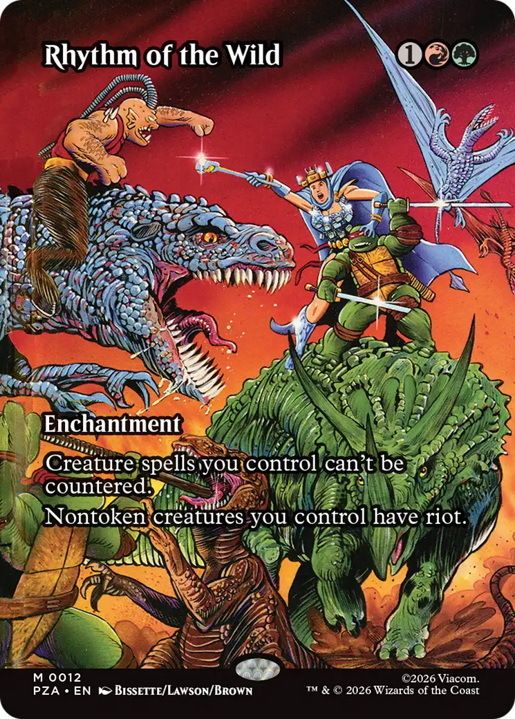 Rhythm of the Wild (Borderless) [Teenage Mutant Ninja Turtles Eternal-Legal] | Gamers Paradise