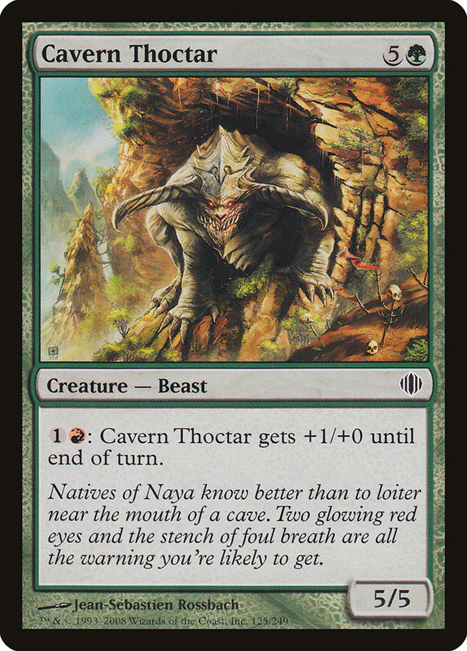 Cavern Thoctar [Shards of Alara] | Gamers Paradise