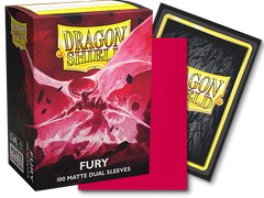 Dragon Shield: Standard 100ct Sleeves - Fury (Dual Matte) | Gamers Paradise