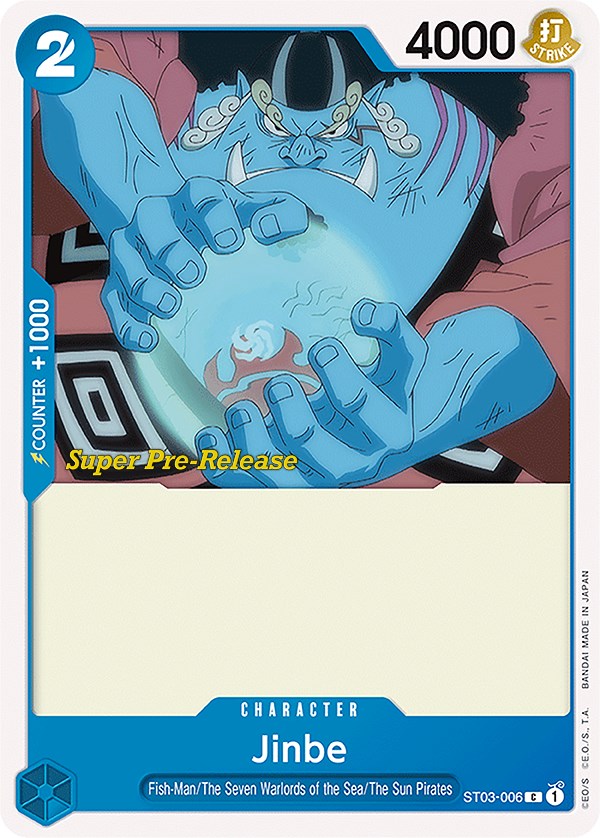 Jinbe [Super Pre-Release Starter Deck: The Seven Warlords of the Sea] | Gamers Paradise