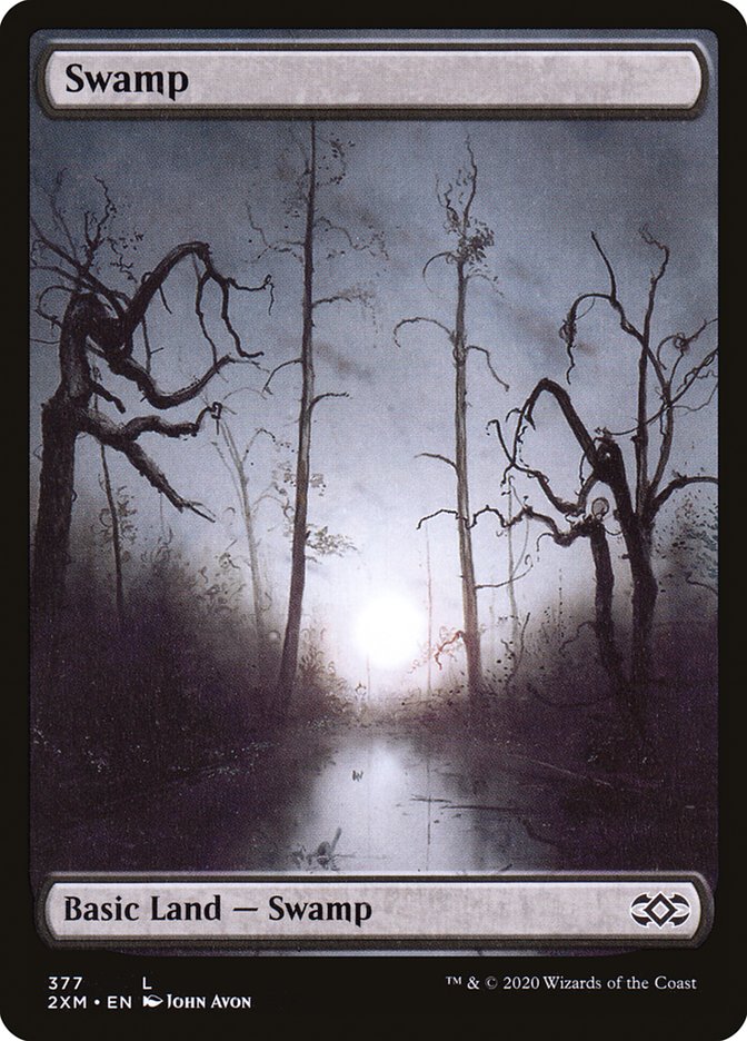 Swamp (377) [Double Masters] | Gamers Paradise