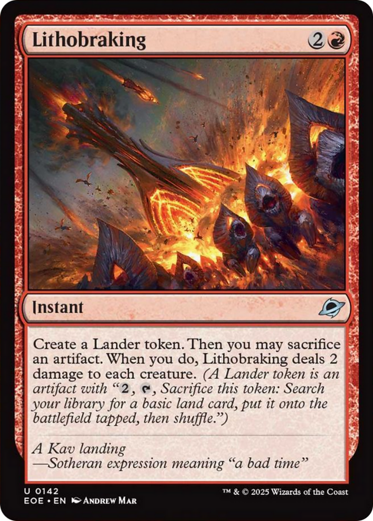 Lithobraking [Edge of Eternities] | Gamers Paradise