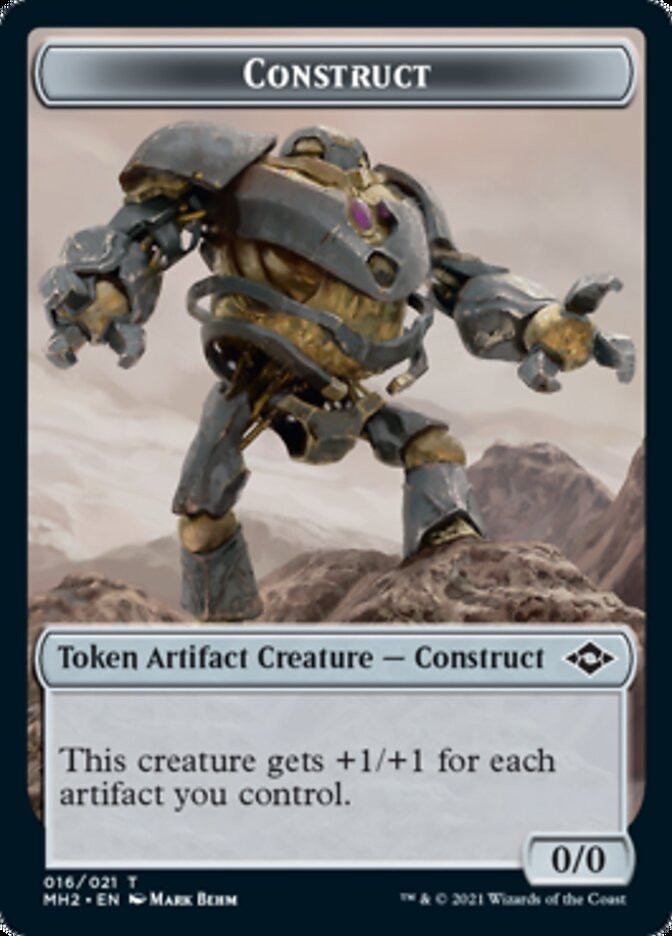 Construct // Treasure (20) Double-Sided Token [Modern Horizons 2 Tokens] | Gamers Paradise