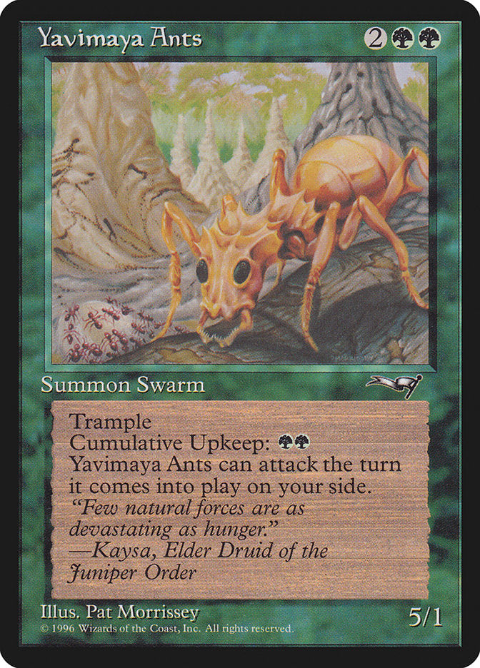 Yavimaya Ants [Alliances] | Gamers Paradise