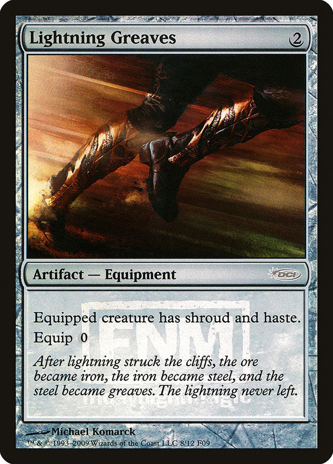 Lightning Greaves [Friday Night Magic 2009] | Gamers Paradise