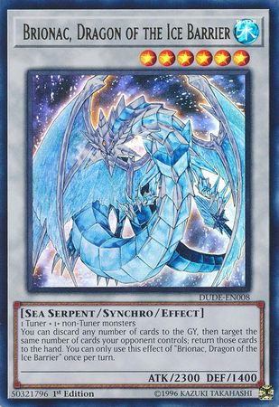 Brionac, Dragon of the Ice Barrier [DUDE-EN008] Ultra Rare | Gamers Paradise