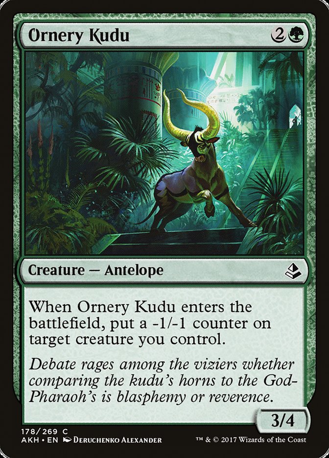Ornery Kudu [Amonkhet] | Gamers Paradise